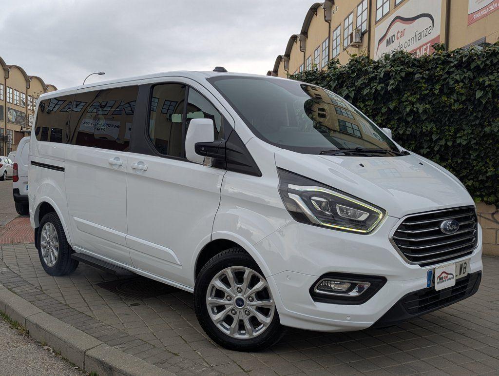 Ford Tourneo Custom 2.0EcoBlue 185Cv Hybrid MHEV Titanium 8 Plazas Etiqueta medioambiental ECO IVA Garantía Incl - Foto 1