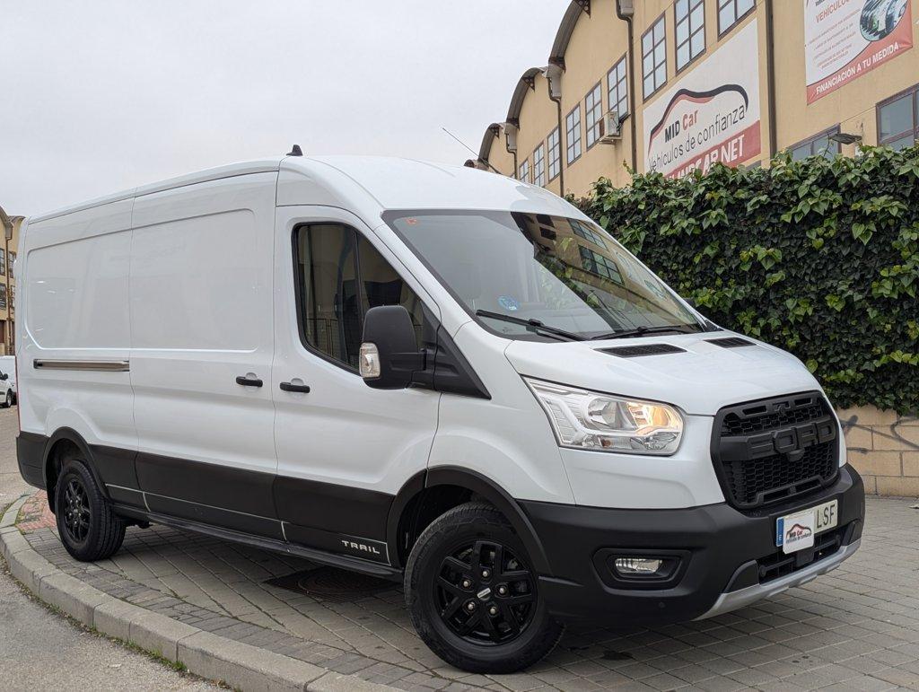 Ford Transit 350 2.0Tdci L3H2 Van Trail FWD MHEV furgón FWD 130Cv, 6 Velocidades, Etiqueta medioambiental ECO - Foto 1